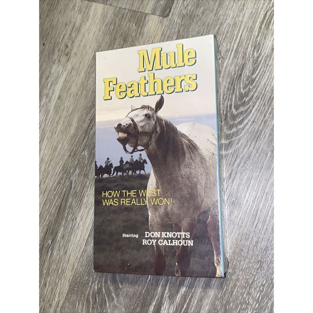 Mule Feathers VHS VCR Video Tape Don Knotts, Rory Calhoun SEALED